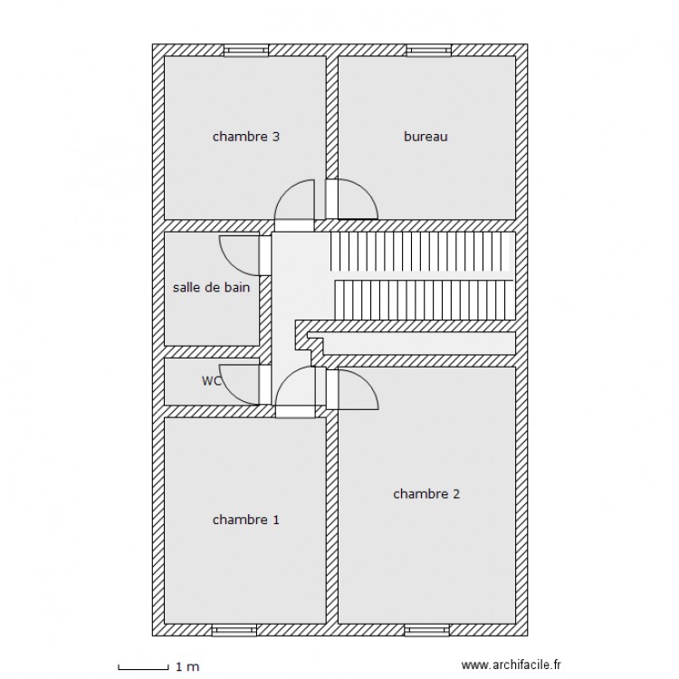 1ER CESARINI. Plan de 0 pièce et 0 m2