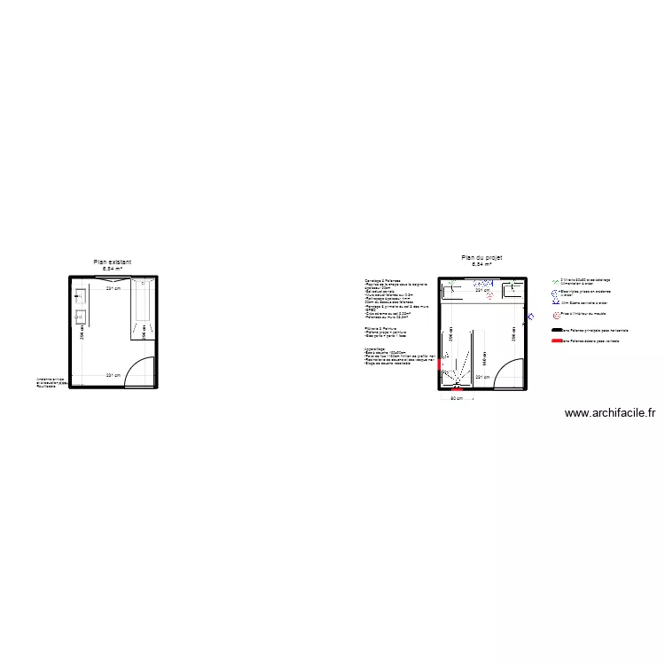 Courtitarat / Castorama. Plan de 