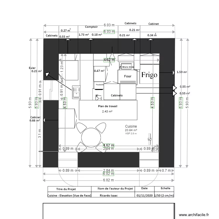 PLAN   CUISINE VUE DESSUS FINAL 0000000000000. Plan de 