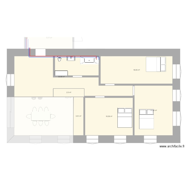 200807doizieux. Plan de 0 pièce et 0 m2