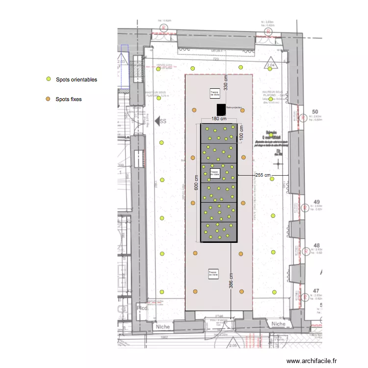 Salle de Cérémonie. Plan de Salle de Cérémonie. Plan de