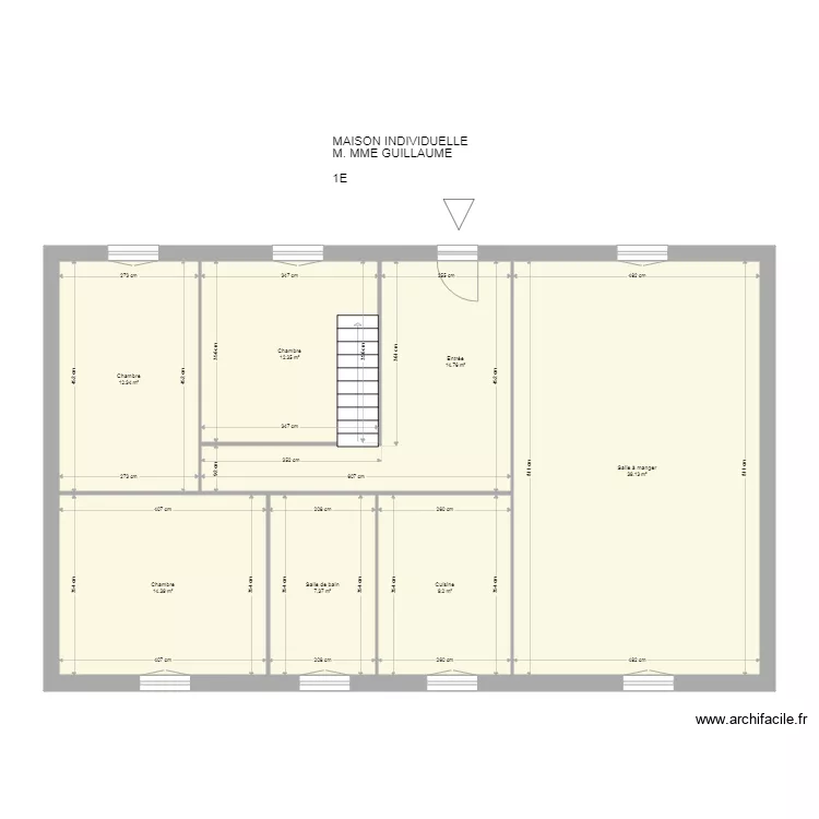 GUILLAUME. Plan de 