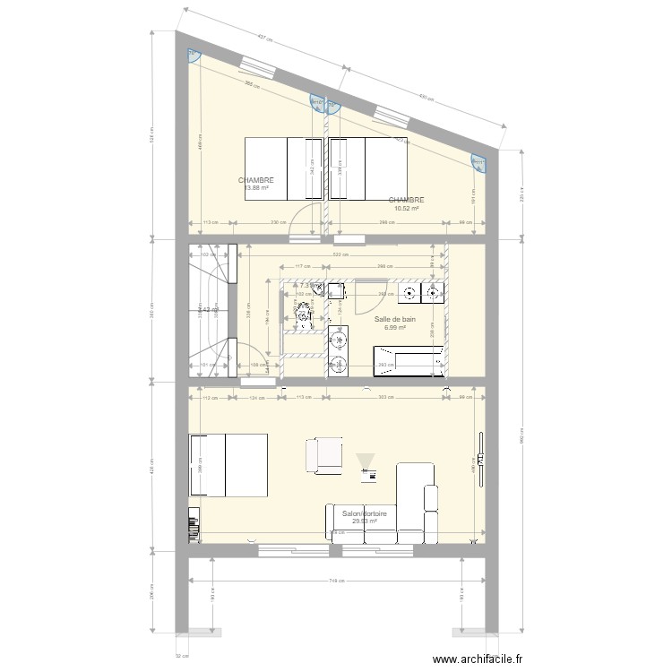 Serre Barbin. Plan de 0 pièce et 0 m2