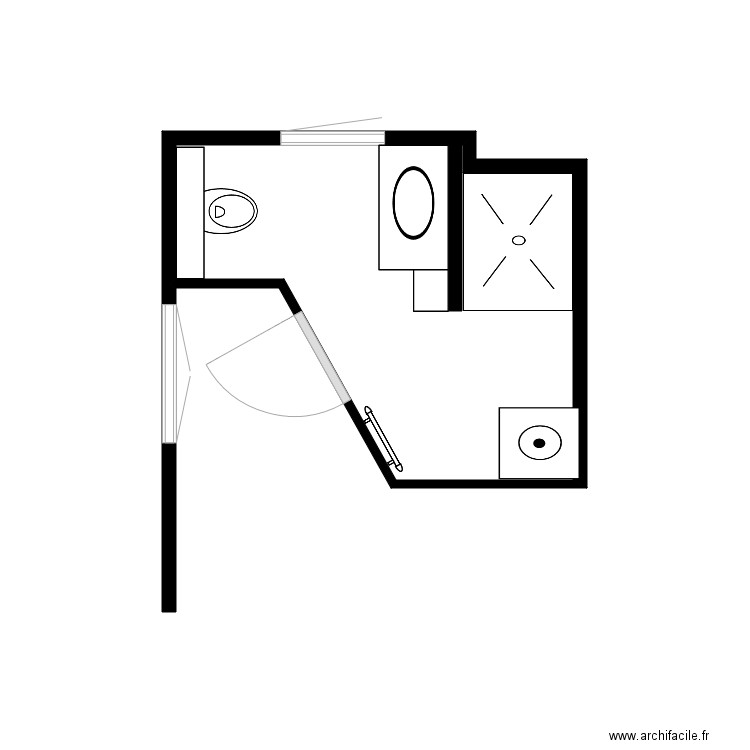 SDB parents. Plan de 0 pièce et 0 m2