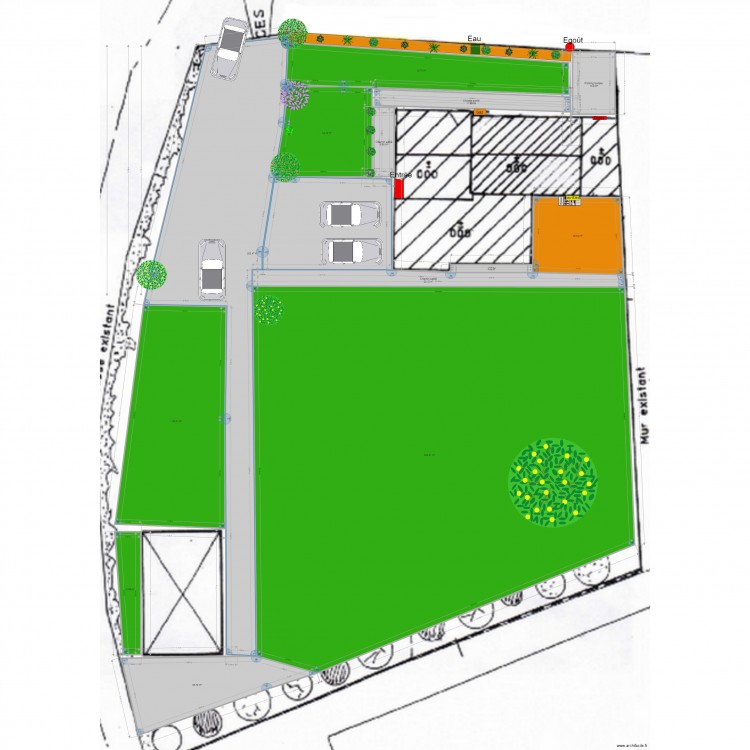 Plan aménagement extérieur3. Plan de 0 pièce et 0 m2
