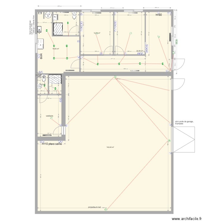 axter atelier. Plan de 0 pièce et 0 m2