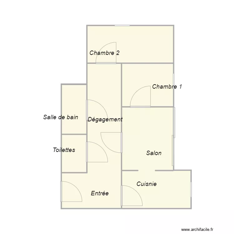 Croquis CAIE. Plan de 