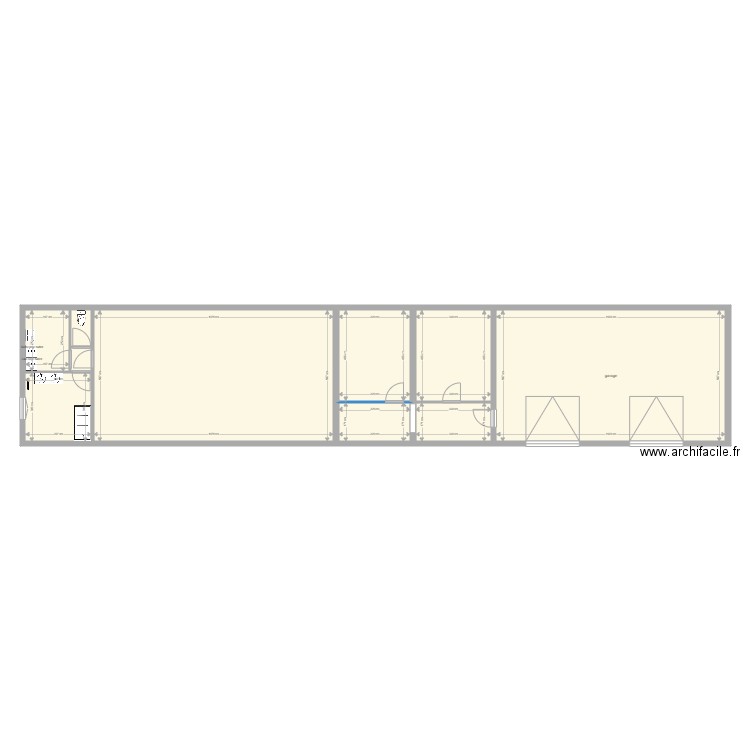 TIMAR / LAURENT Rouvres les Bois. Plan de 10 pièces et 178 m2