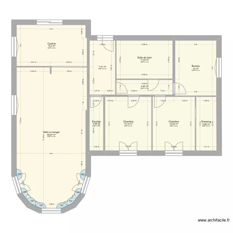 PLAN  MAISON 3. Plan de 