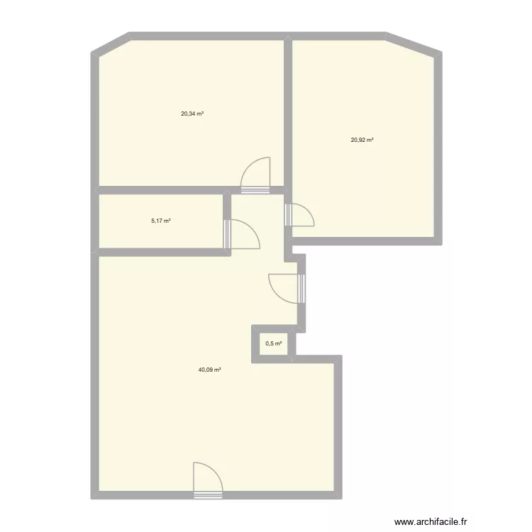Plans de masse 2eme. Plan de 5 et 87 m² Plans de masse 2eme. Plan de 5 et 87 m²