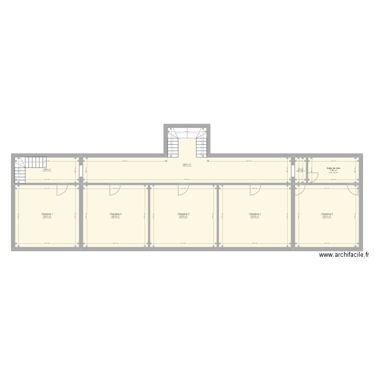 DELPECH_V02. Plan de 20 pièces et 373 m2