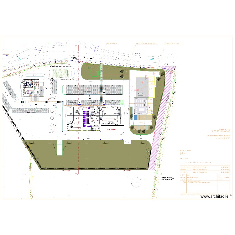 cARENTAN. Plan de 1 pièce et 246 m2