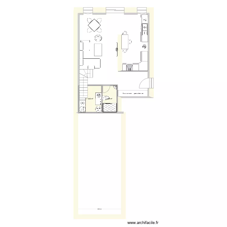 32 triplex. Plan de 