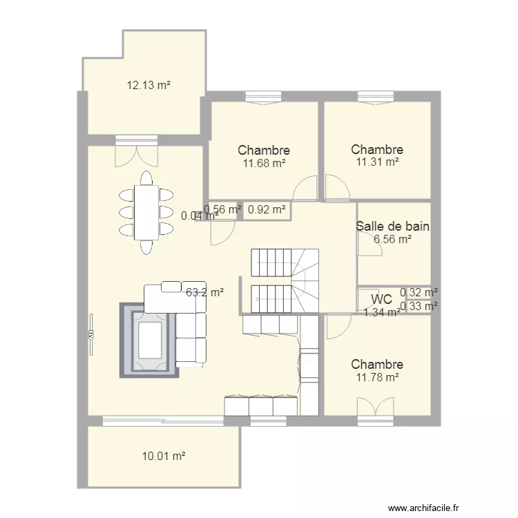 venelles 1975 modif cuisine est. Plan de 
