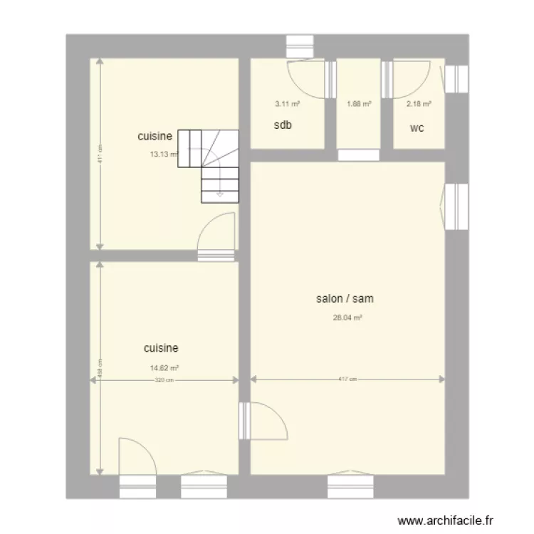 plan garmier rdc . Plan de 