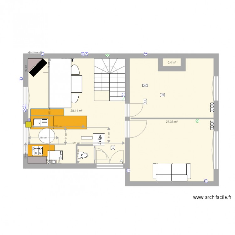 etage1ouvertbis2. Plan de 0 pièce et 0 m2