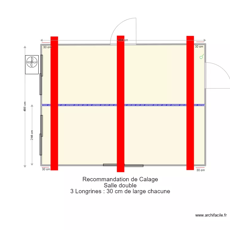 GAEC MINIVAL PROJET OCCASION PLAN CALAGE. Plan de 
