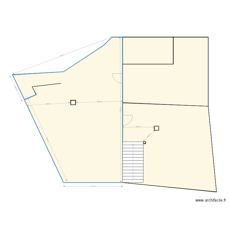 Antibes Sous sol. Plan de 0 pièce et 0 m2