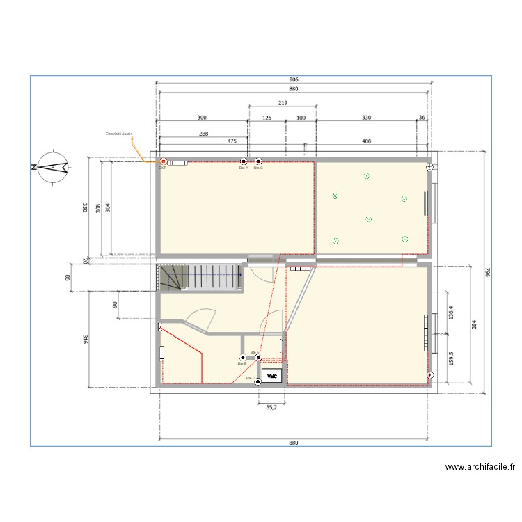 plan ss sol. Plan de 0 pièce et 0 m2