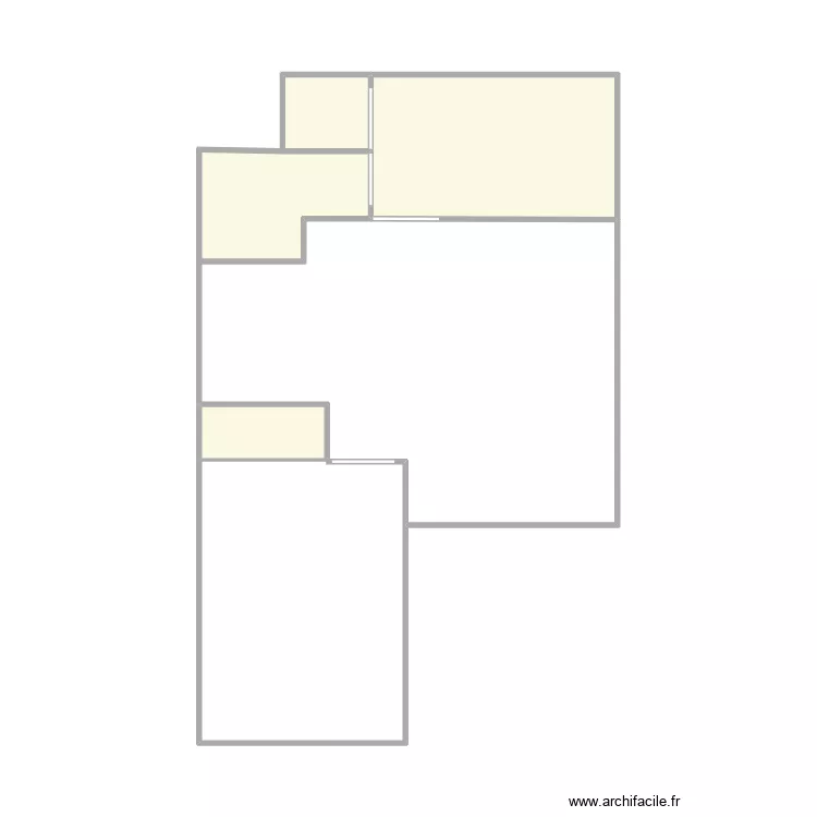 P2 voile d'or. Plan de 