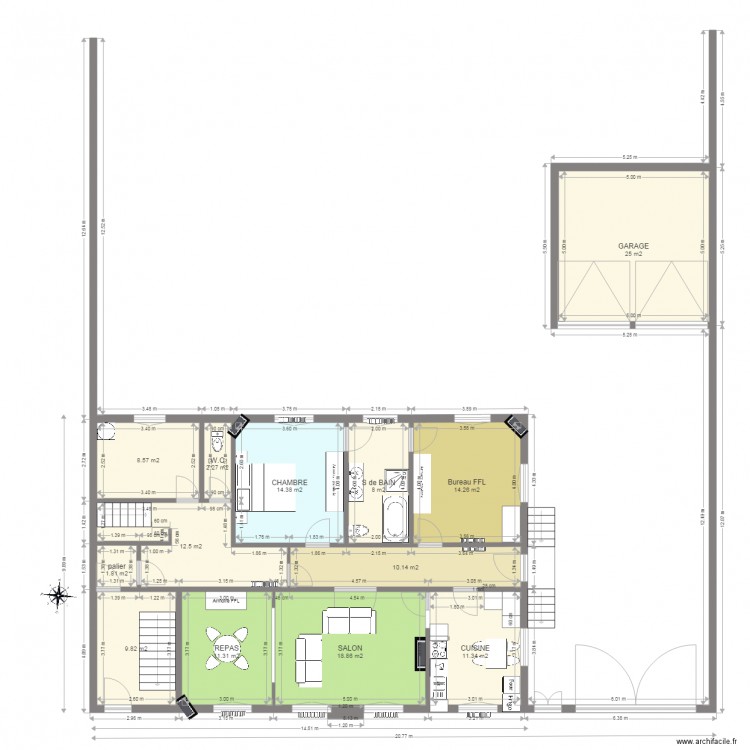 CHAMPLOUIS 1. Plan de 0 pièce et 0 m2