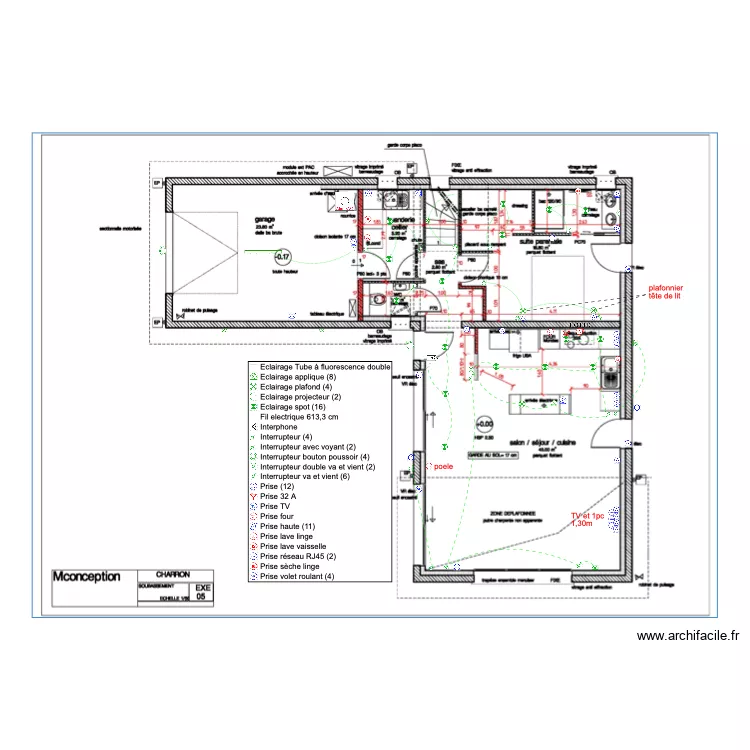 rdc charron. Plan de rdc charron. Plan de