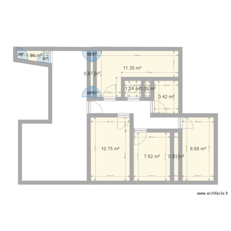 chamalieres. Plan de 0 pièce et 0 m2