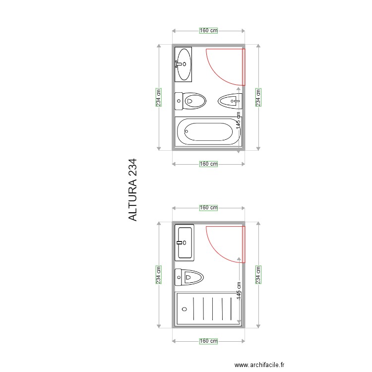 666. Plan de 0 pièce et 0 m2