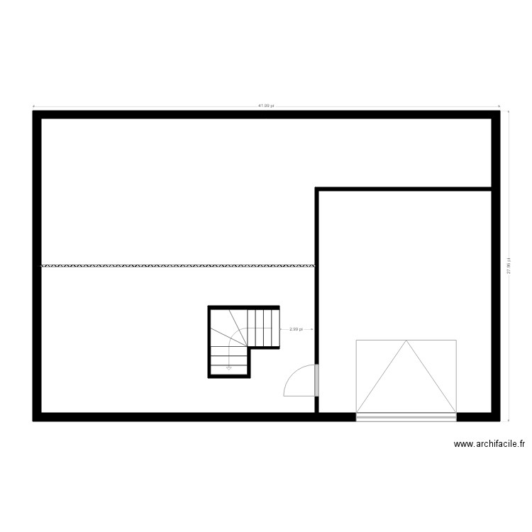 Perreault SousSol et garage au ss. Plan de 0 pièce et 0 m2