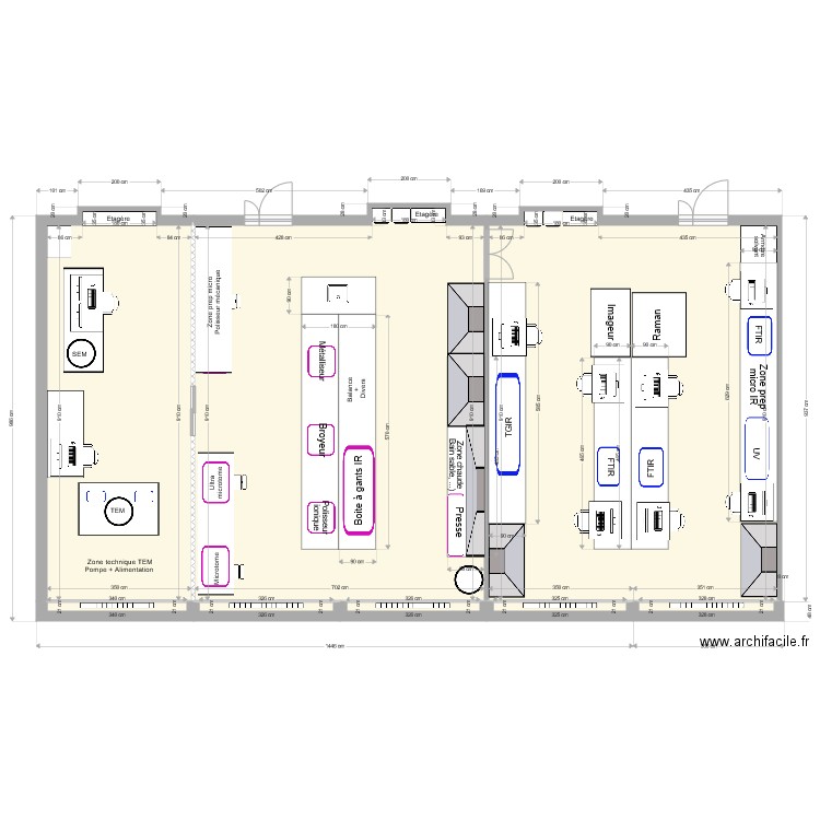 Micro Prep IR V2. Plan de 0 pièce et 0 m2