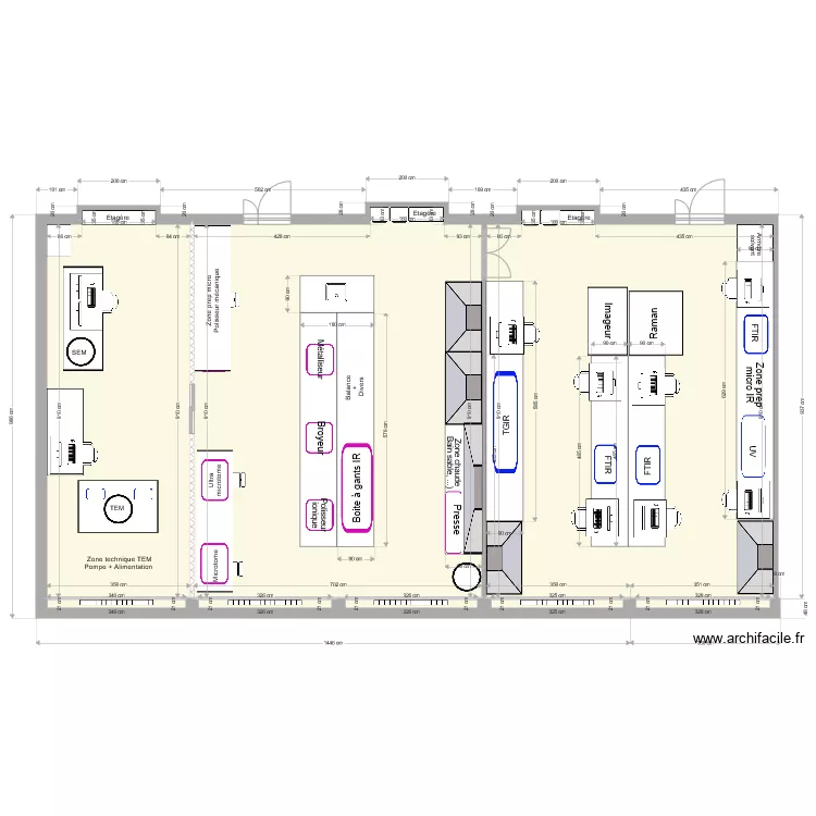 Micro Prep IR V2. Plan de 