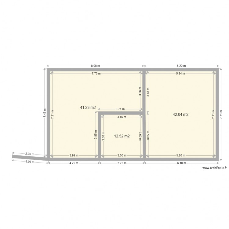 Plan. Plan de 0 pièce et 0 m2