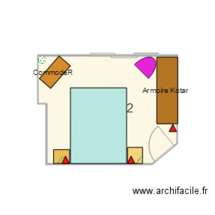 CHAMBRE ETAGE 11 05 2015. Plan de 0 pièce et 0 m2