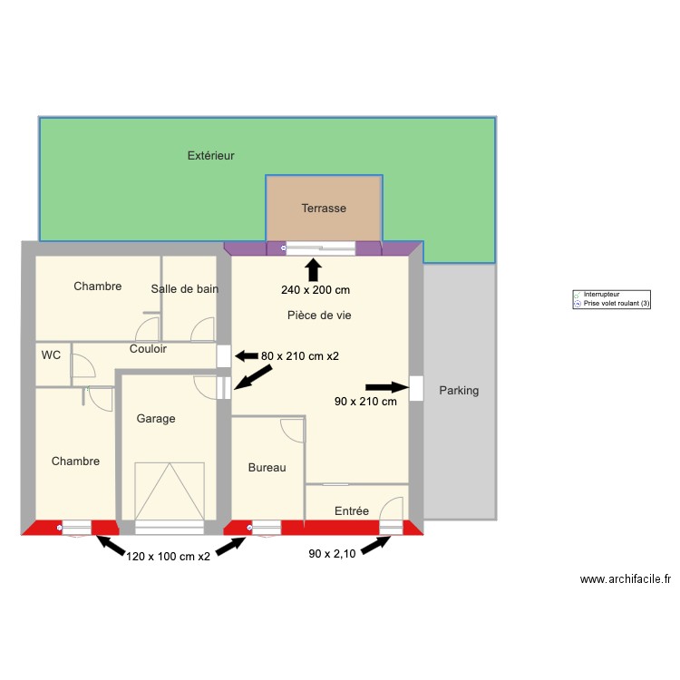 Plans Maçon L Albizia . Plan de 0 pièce et 0 m2