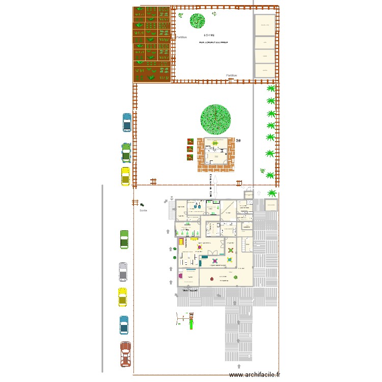 PLAN MICRO CRECHE LES BOUILLES A BISOUS. Plan de 25 pièces et 314 m2