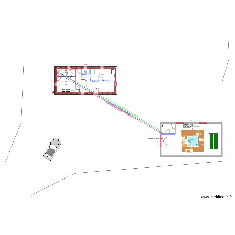 le Quemener beg leguer 19 07. Plan de 11 pièces et 205 m2