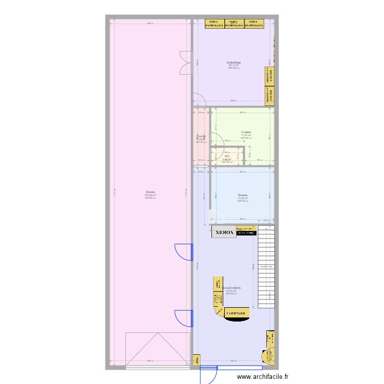 23092021 V3. Plan de 7 pièces et 206 m2