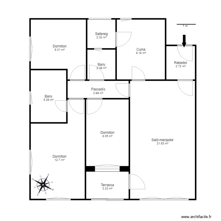 C R Valira Nova Bloc G 1 3 Encamp. Plan de 
