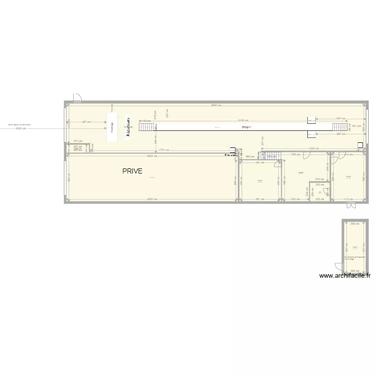 Fontaine PL. Plan de 