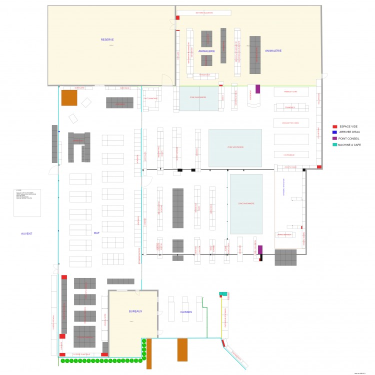 DELBARD. Plan de 0 pièce et 0 m2