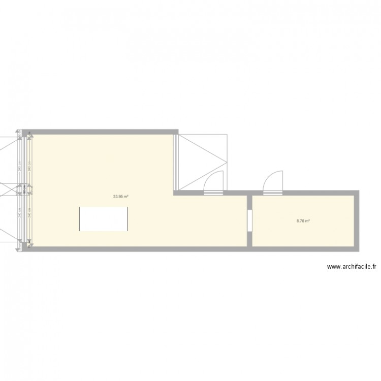 garage 1. Plan de 0 pièce et 0 m2