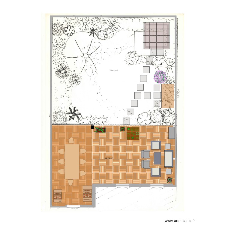 Jardin a. Plan de 0 pièce et 0 m2