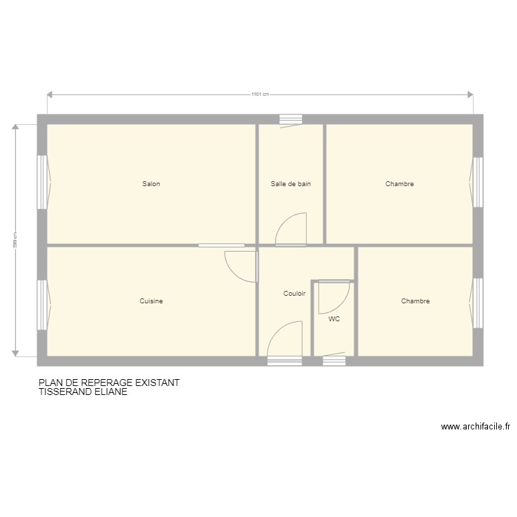 TISSERAND. Plan de 0 pièce et 0 m2