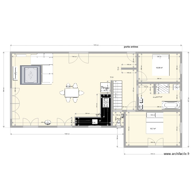 maison haut 220613d. Plan de 0 pièce et 0 m2