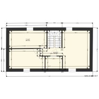 1 er etage plan vide