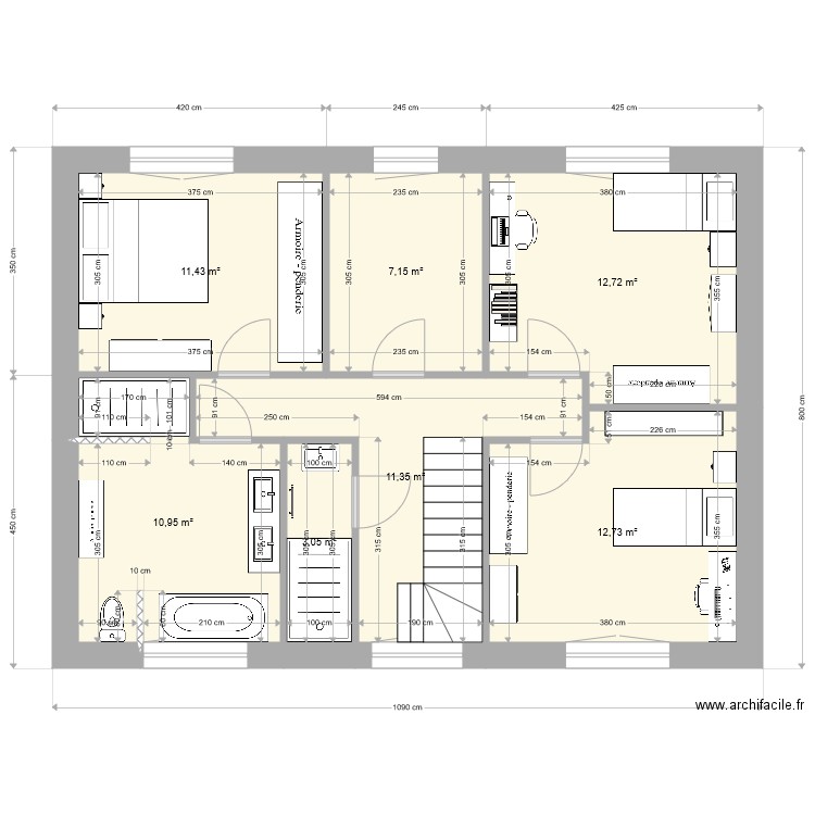 Etage3. Plan de 0 pièce et 0 m2