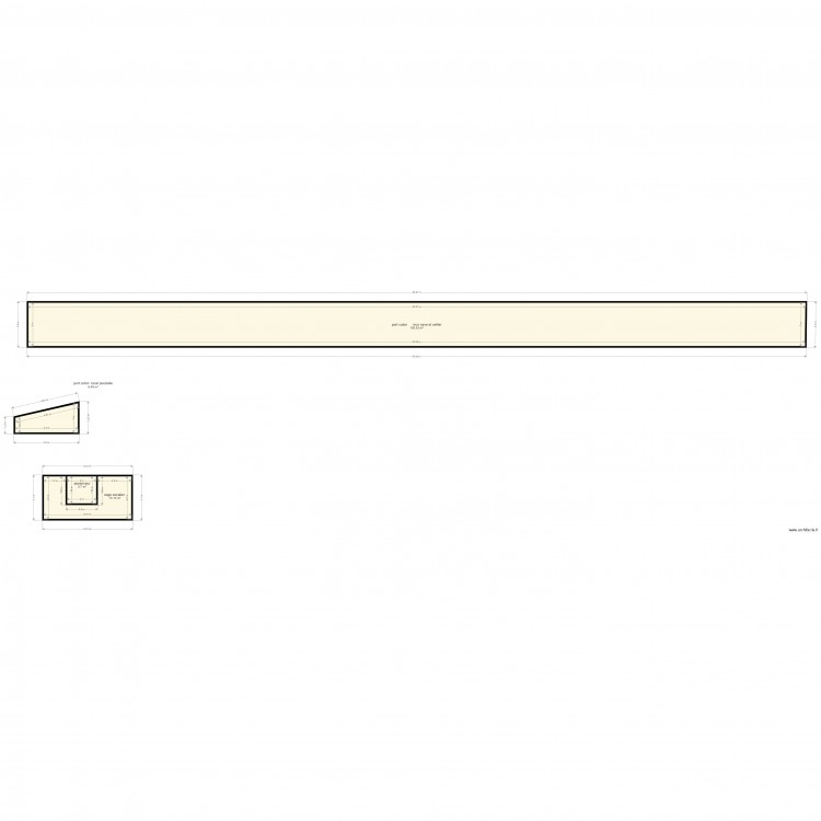 ao port coton. Plan de 0 pièce et 0 m2