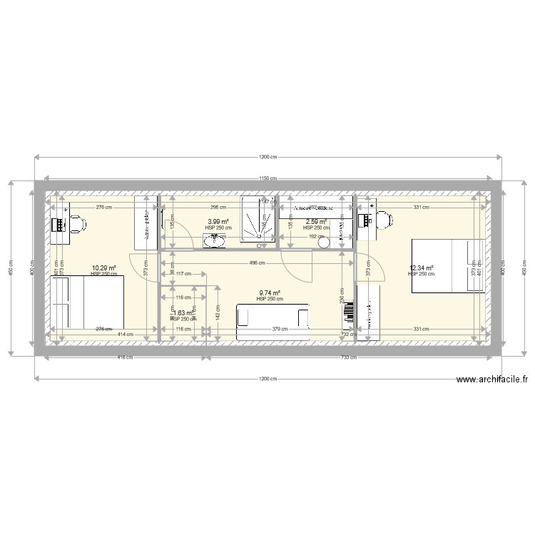 BARRACHIN PROJET. Plan de 0 pièce et 0 m2