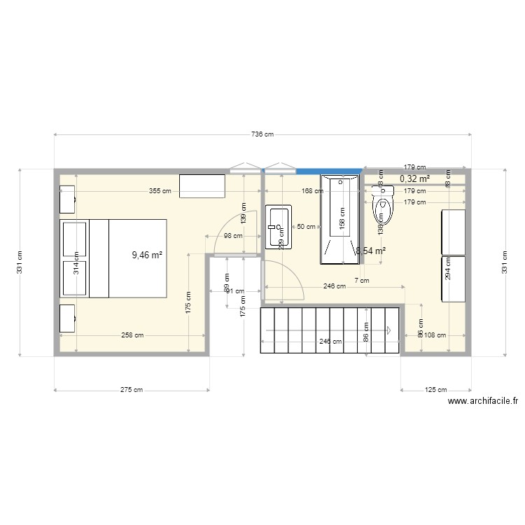sdb lullin. Plan de 0 pièce et 0 m2