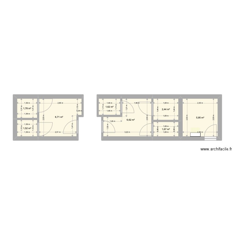 sanitaires évolution. Plan de 0 pièce et 0 m2